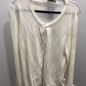 Tommy Hilfiger White Cardigan